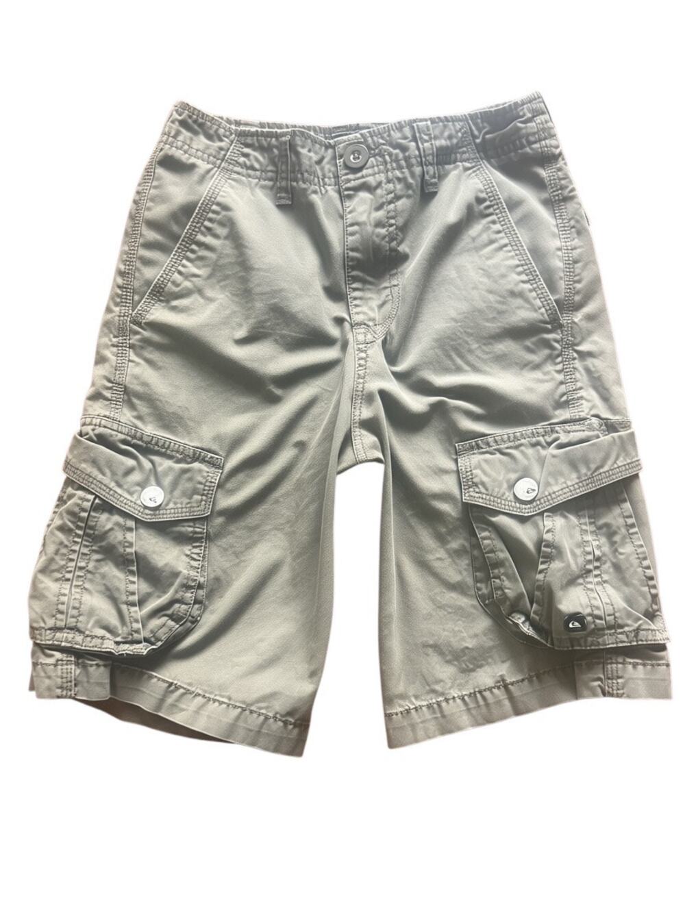 Quiksilver Boys Khaki Cargo Shorts - 24